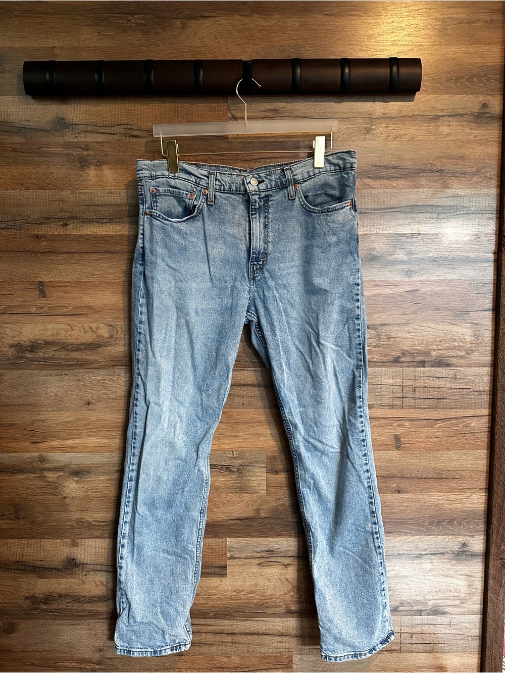 Men’s Levi’s 511 Slim Fit Jeans Light Wash Denim 36x32